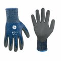 Ge Cut Resistant Gloves, 13 GA Blue/Gray, 1 Pair, M GG208MC